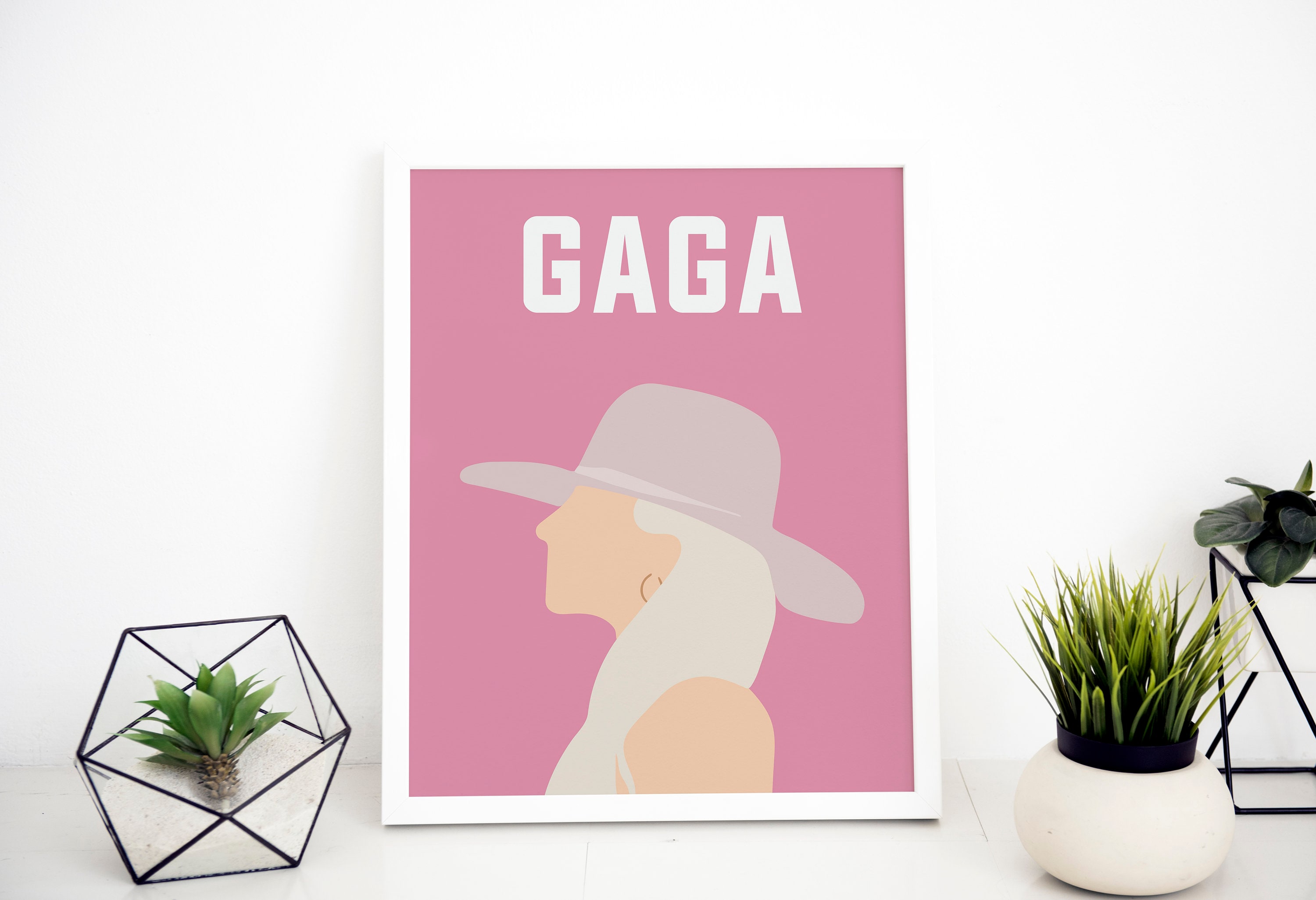 Lady Gaga Poster / Lady Gaga Print / Lady Gaga Art / - Etsy