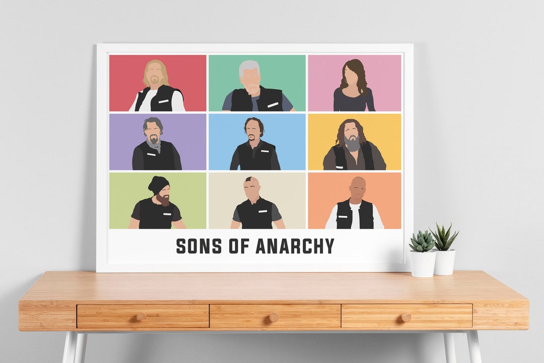 Sons of Anarchy Poster / Sons of Anarchy Print / Sons of Anarchy ...