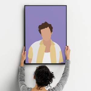 Harry Styles Poster / Harry Styles Print / Harry Styles Art / One ...