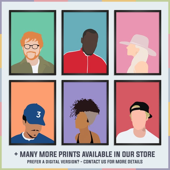 Eminem Poster / Eminem Print / Eminem Art / Marshall Mathers Poster /  Marshall Mathers Print / Minimalist Poster / Music Poster 