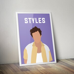 Harry Styles Poster / Harry Styles Print / Harry Styles Art / One ...
