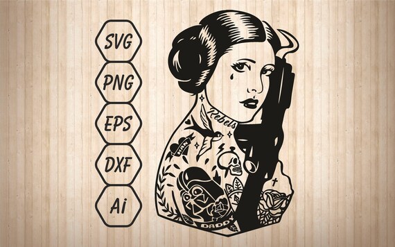 Free Free 124 Vector Princess Leia Svg SVG PNG EPS DXF File