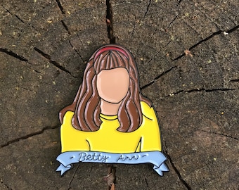 Betty Ann enamel pin (Inspired by Nickelodeon's "Are You Afraid of the Dark?")