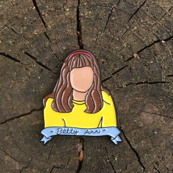 Betty Ann enamel pin (Inspired by Nickelodeon's "Are You Afraid of the Dark?")