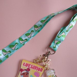 Apex Legends Nessie Lanyard 1 in x 33 in Wattson Nessie Apex Cute Lanyard Badge Holders