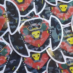 Valorant Boom Bot Holographic 3 In Sticker