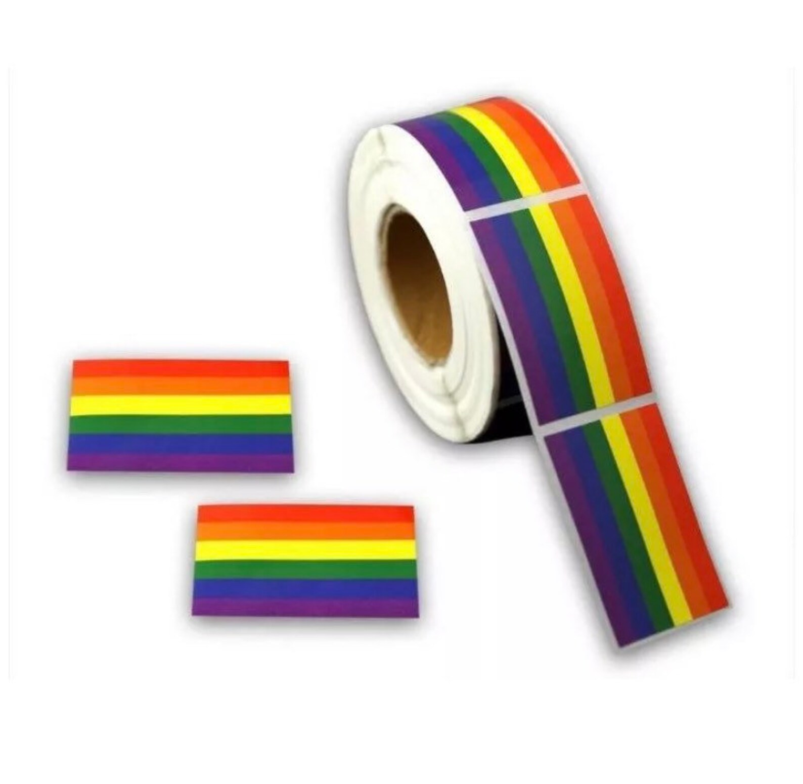 Pride Sticker Rolls Buy in Bulk Progress Pride Rainbow Etsy