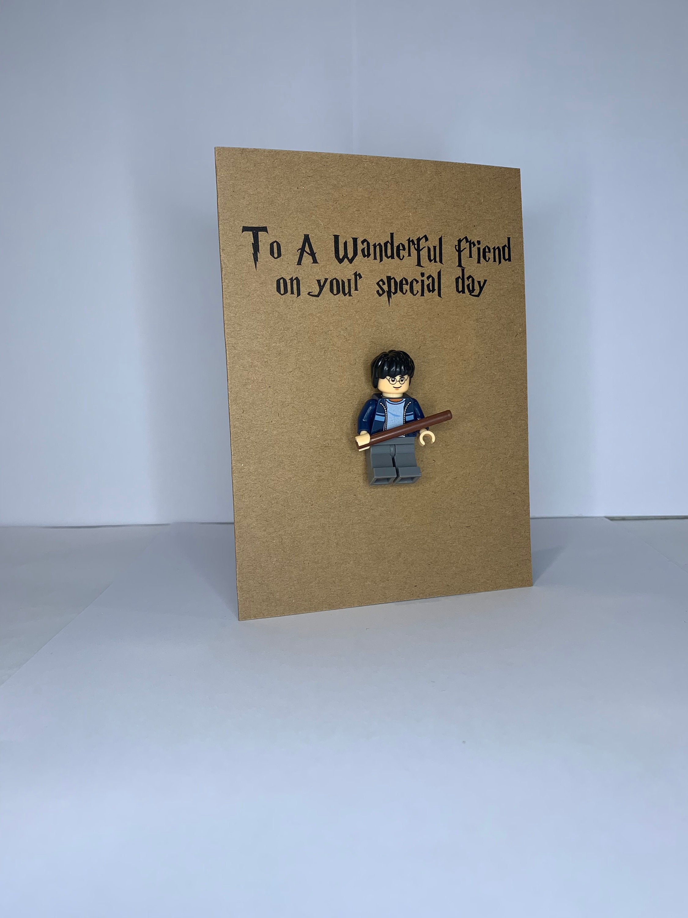 A WANDERFUL FRIEND Harry Potter Card. | Etsy