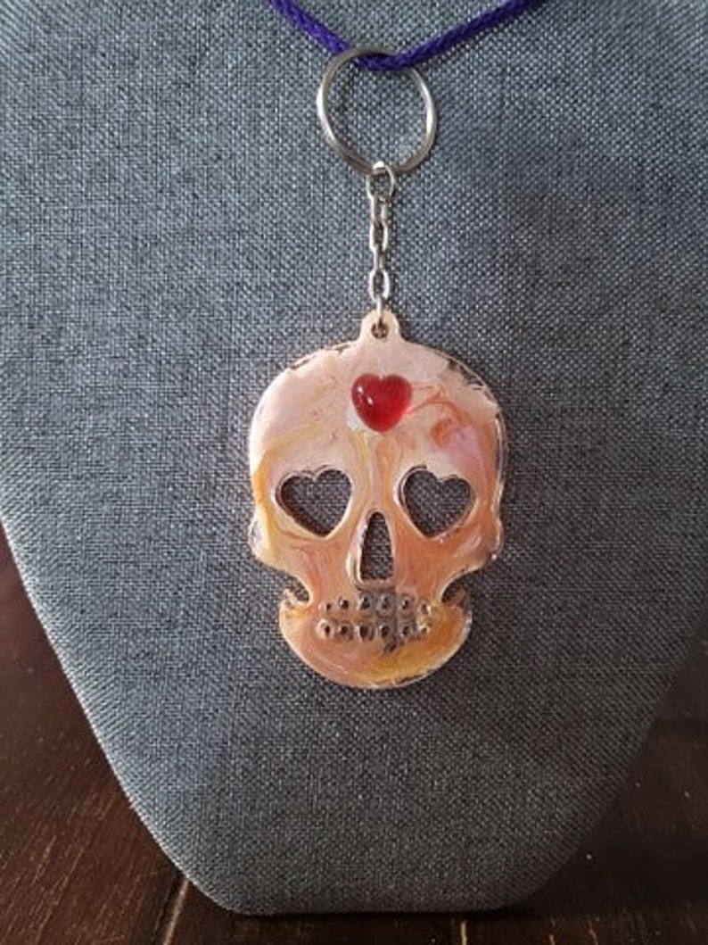 Cutie Skull Keychain