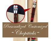 Japan Personalized Made in Japan Chopsticks with rest - ISSOU Set of 1 pair of Chopsticks and a chopstick rest (Lucky Cat)