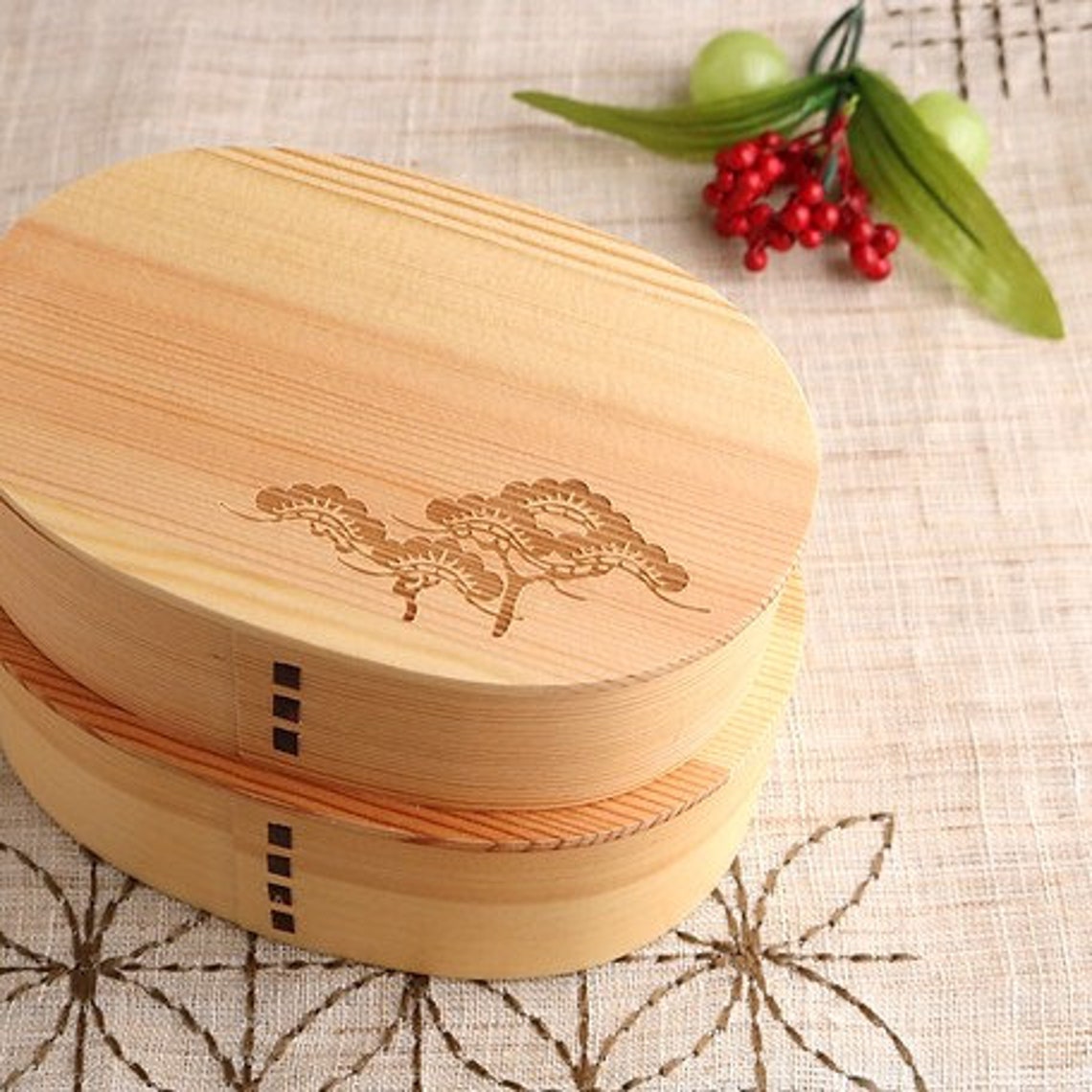Wooden Lunch Box Bento Japan Designed by Japan Japanese Etsy