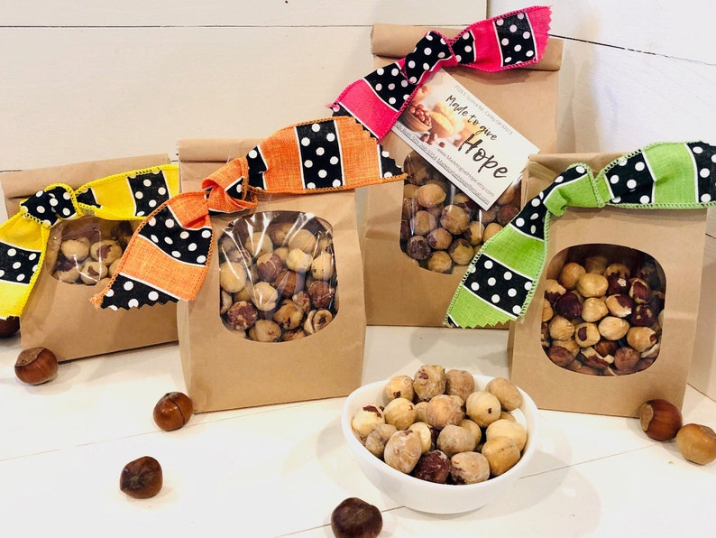 Vanilla CINNAMON Hazelnuts are Pure BLISS for the Hazelnut Lover SCRUMPTIOUS Treat/Party Favor/Foodie Gift/Charcuterie board/Wedding Favor image 5