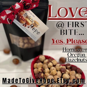 HOMEGROWN HAZELNUTS Oregon's Heart Healthy,Protein Packed, Brain Boosting, Energy Fuel Snacks/Party Favor/Gift for EVERYONE You Appreciate image 3