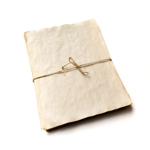 Papel manchado de chá, tingido de café, papel de diário manchado, papel envelhecido, itens efêmeros para scrapbooking, papelaria vintage para correspondência, para escrever cartas