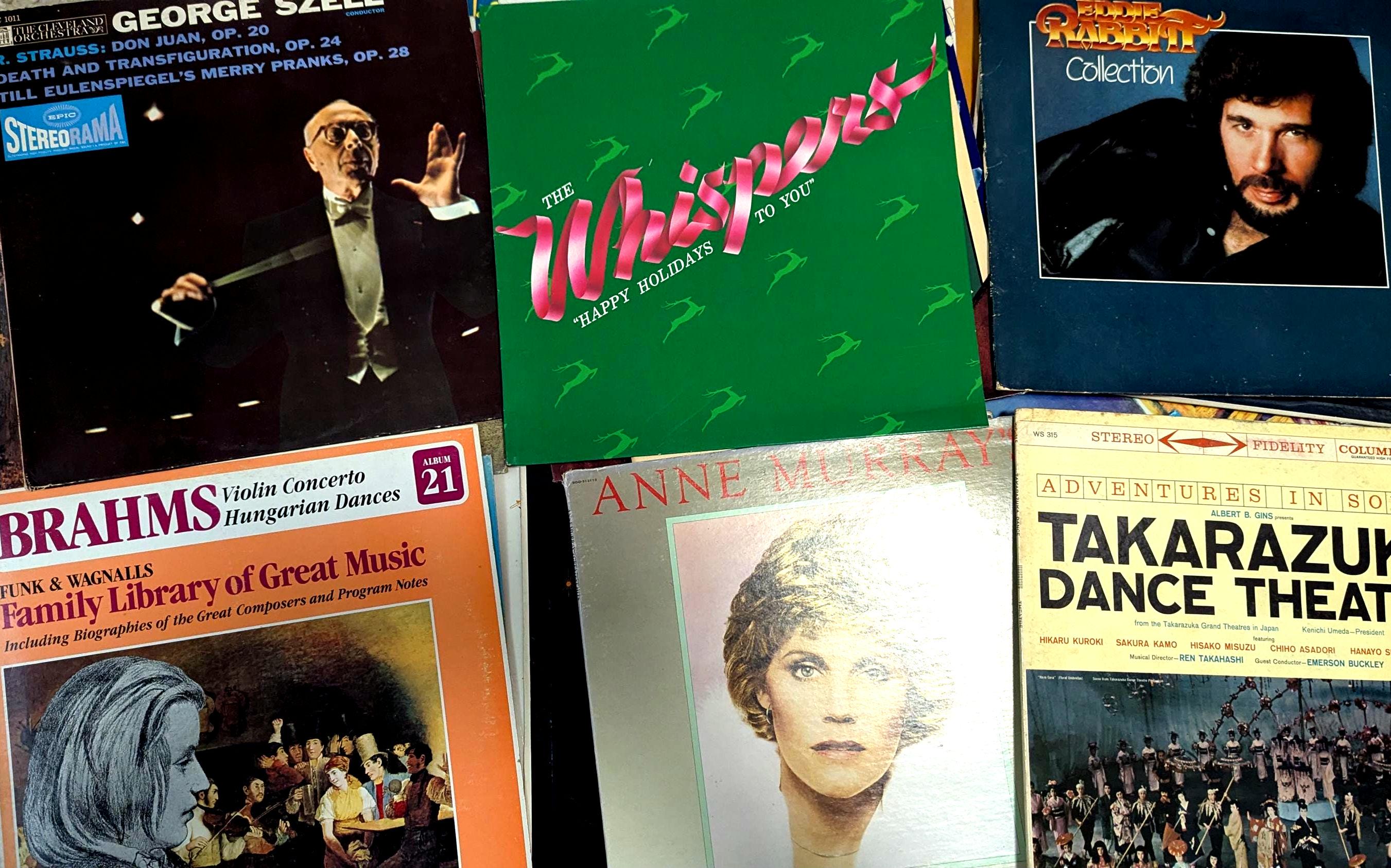 Vinyl Records Cover Art (NO RECORD Included), Vintage Album Cover
