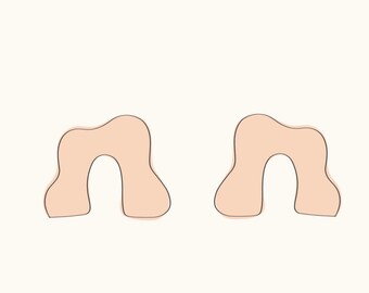 Steph Arch | Organic Arch Clay Cutters | Mirrored Arch Included