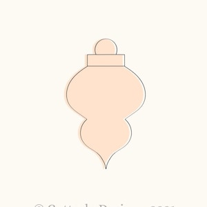 Retro Ornament Clay Cutter | Christmas Clay Cutters