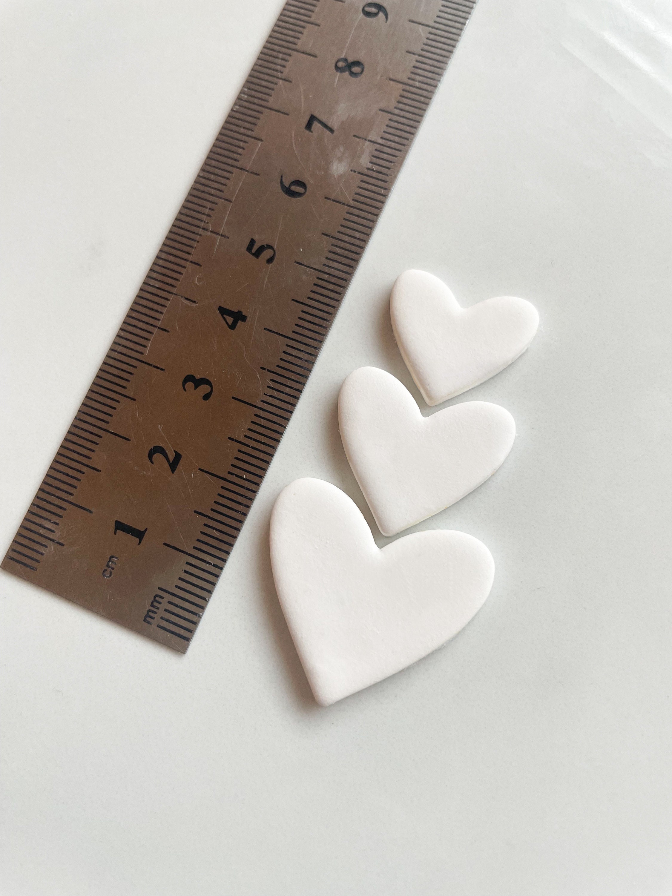 Lovely 3 Piece Set Valentines Day Clay Cutters 