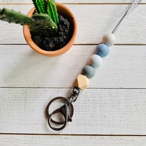 Schlüsselbänder, Lehrer Schlüsselbänder, Schlüsselanhänger, Lehrer Geschenk, Bead Schlüsselbänder, Silikon Perlen