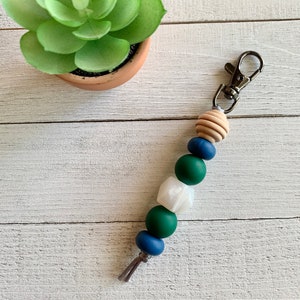 Keychain, Silicone Beaded, Accessories