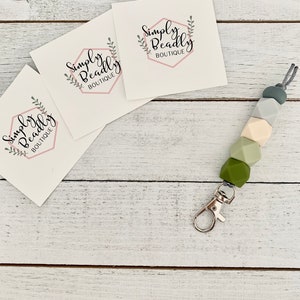 Keychain, Lanyard, Silicone Bead Accessories, Tactile Accessories