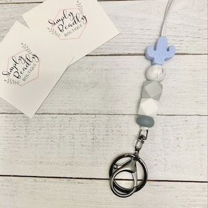Schlüsselbänder, Lehrer Schlüsselbänder, Schlüsselanhänger, Bead Lanyards, Silikon Perlen