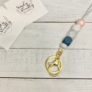 Schlüsselbänder, Lehrer Schlüsselbänder, Schlüsselanhänger, Bead Lanyards, Silikon Perlen
