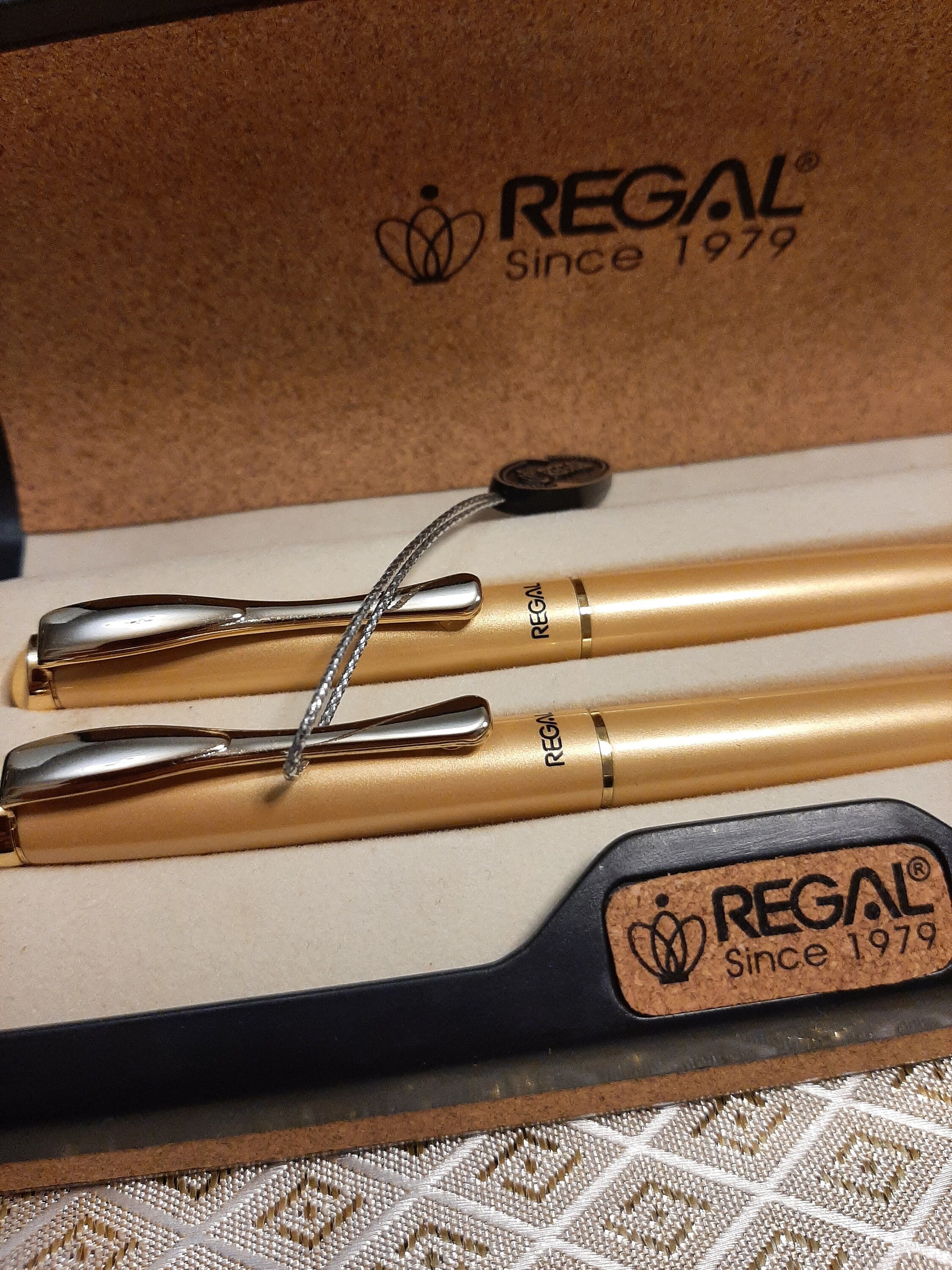 REGAL　ポールペン ヴィンテージのインクペンとボールペン2本セット（リーガル製）。新品