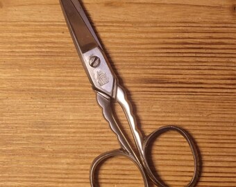 Vintage 70s german scissors flamme extra louper solingen. Brand of Germany.