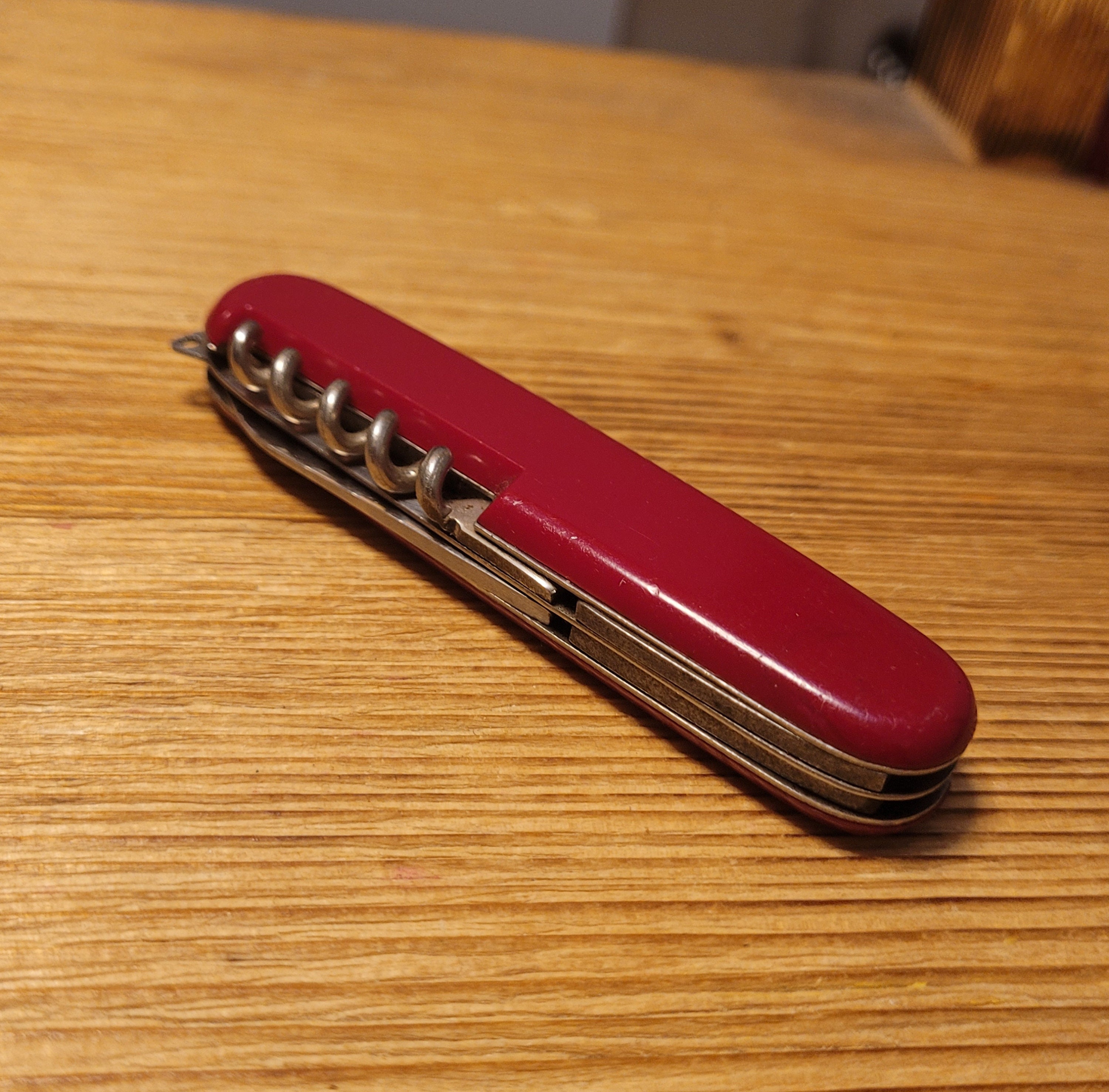 Pocket Knife Solingen Inox 2 Blades + 4 Tools. 91 Mm. Germany
