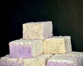 ラベンダー アールグレイ マシュマロ - ハラール - オーガニック、牧草飼育牛ゼラチン使用