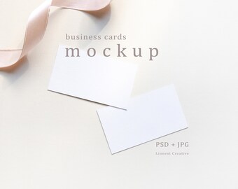 Business Card Mockup Etsy