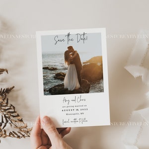 Boho card mockup, 5x7 card mockup Smart Object, Greeting card mockup, Invite mockup, White card mockup, Wedding mock up stationary 023 image 3