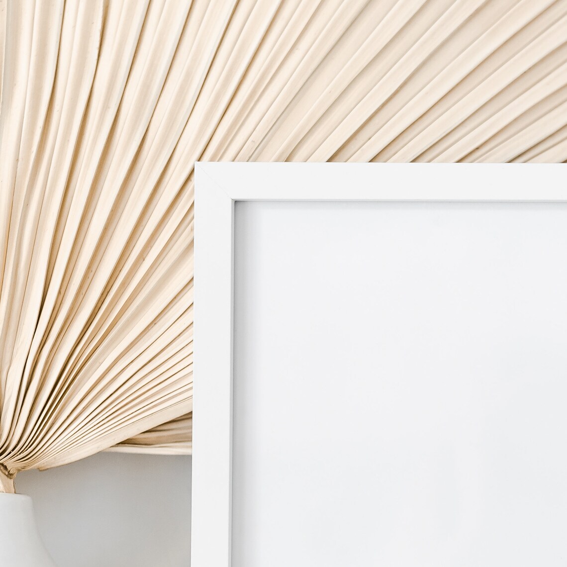 3x2 Landscape frame mockup Minimalist empty white frame Etsy