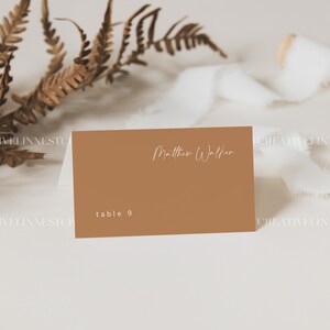 Platzkarte Mockup, Klappkarte Mockup, Hochzeit Stationär Mockup, Boho Karte Mockup, Tented Platzkarte Mockup, Neutrale Karte Mockup 023 Bild 5