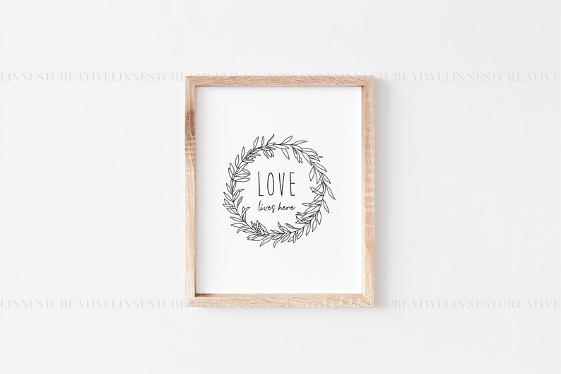 8x10 frame mockup, Wood frame mockup 8x10 wall, Wooden boho frame mockup, 4x5 ratio picture frame mockup, Rustic frame art print mockup image 4