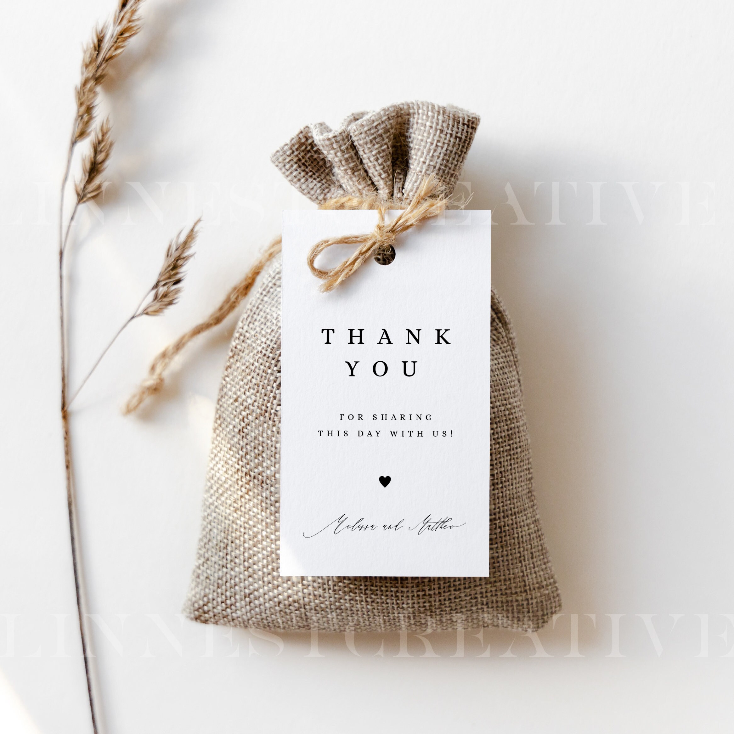 Gift Tag Mockup Favor Tag Mockup Blank 2x35 Label Etsy