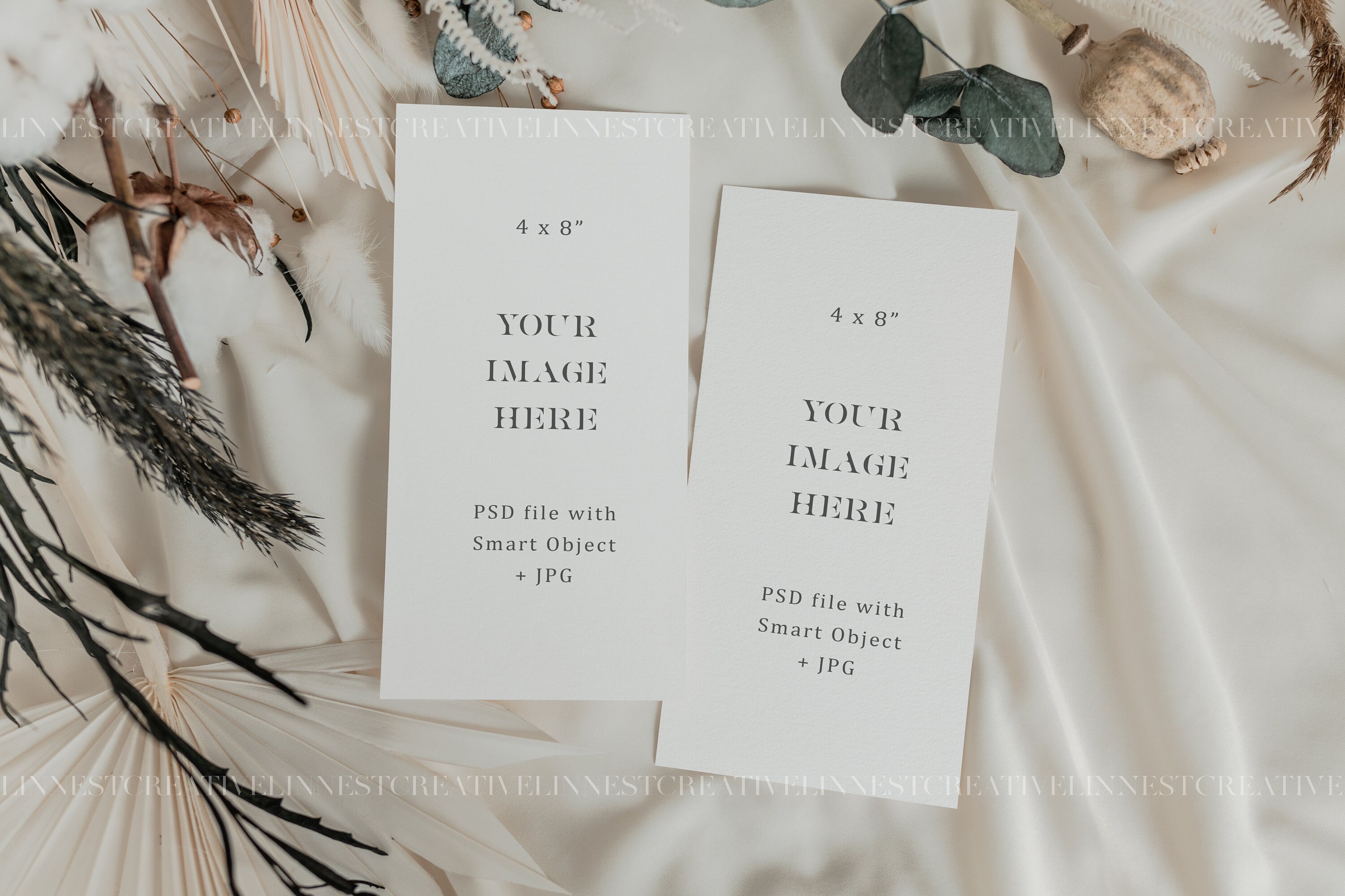 Download Earthy wedding program mockup Wedding stationery mockup ...