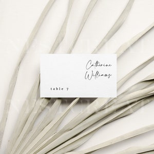 3.5x2" card mockup, Business card mockup, Place card mockup, Minimalist empty white card, Smart object mockup, Book for baby card mockup LC6 image 3