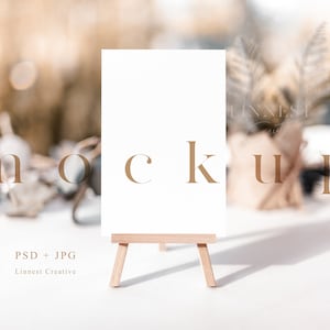 4x6 card mockup, Minimalist seating card mockup, Table number sign mockup, Boho card mock up, Wedding stationary mockup, 6x4 card mockup