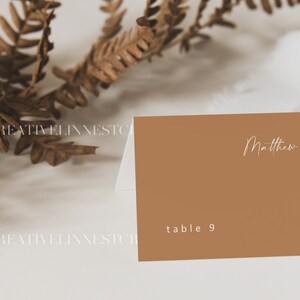 Platzkarte Mockup, Klappkarte Mockup, Hochzeit Stationär Mockup, Boho Karte Mockup, Tented Platzkarte Mockup, Neutrale Karte Mockup 023 Bild 6