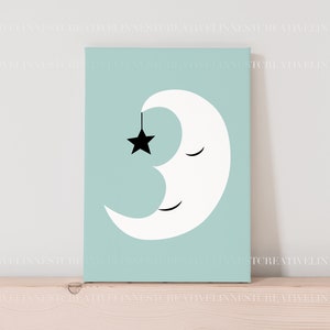 Kunstdruck Leinwand Mockup, Minimalistische leere Leinwand Mockup, Moderne weiße Leinwand im A4 Format, Wand Kunst Printables Mockup, Kunstwerk Leinwand Mockup Bild 6
