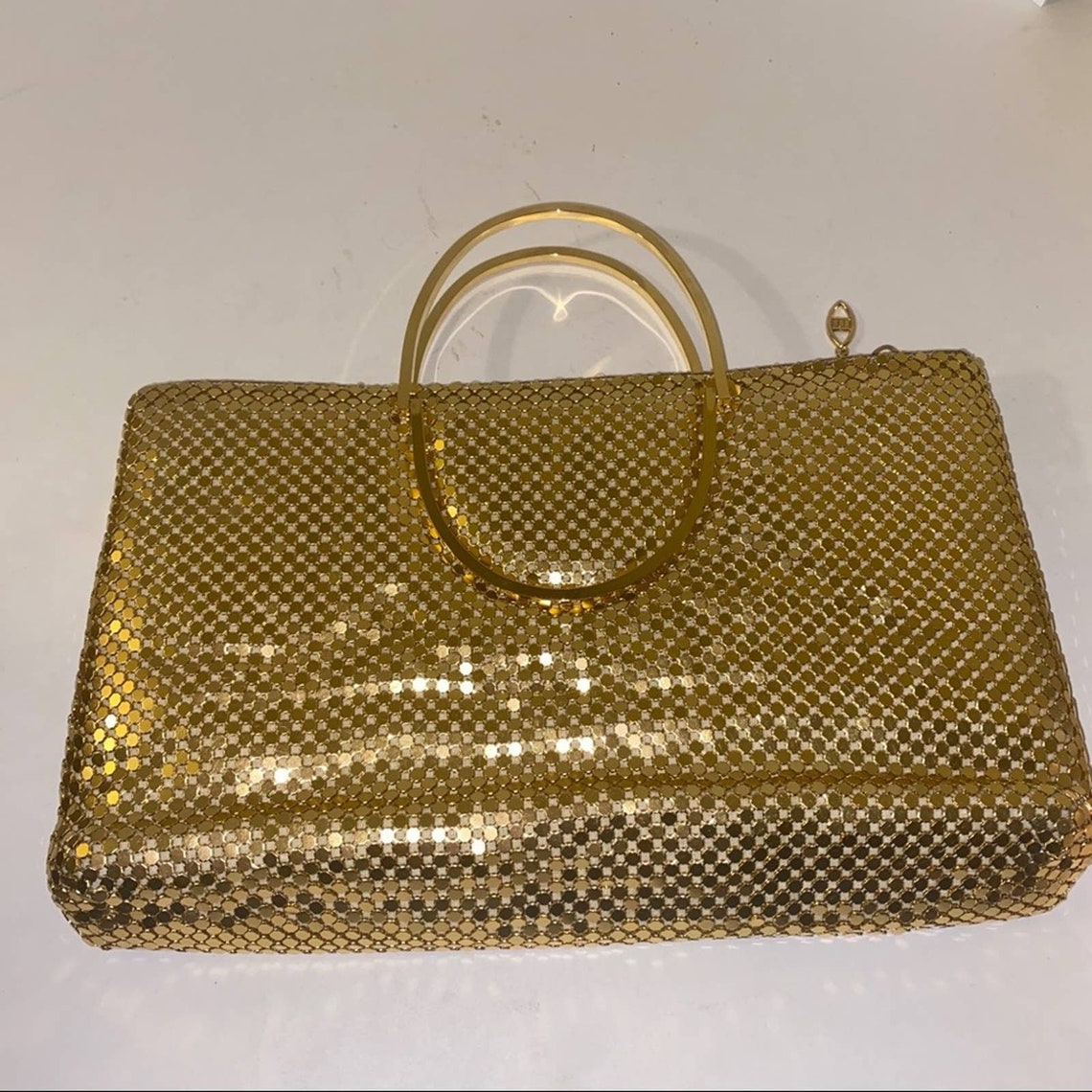 marlo ball mesh handle bag
