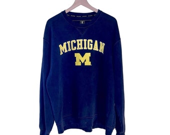 VNTG MICHIGAN Big Cotton Crewneck sweatshirt XXL