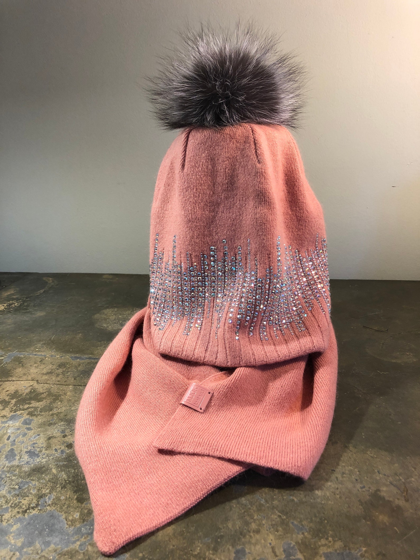 matching hat and scarf