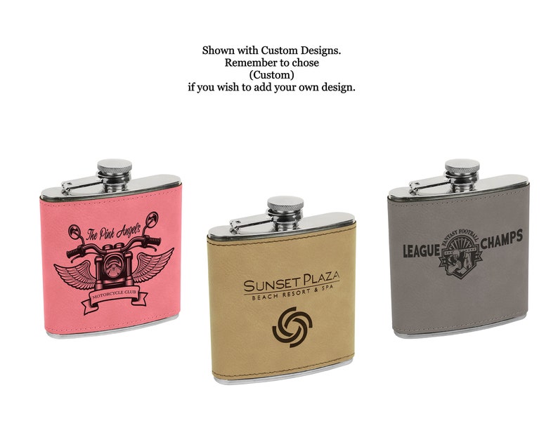 Juego De Frasco De Cadera De Madera De 9 Oz, Con 1... - Grandado