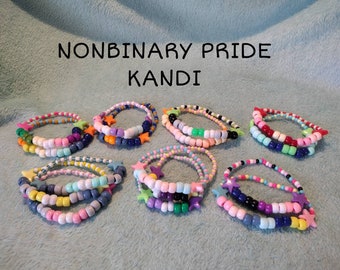 Nonbinary Pride Kandi