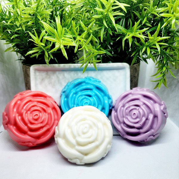 Rose Shaped Soap Bar | Party Favors | Decorative Soap for Gifts