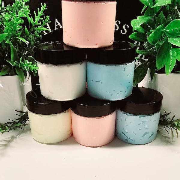 Sample Body Butters | 2oz Jars |Try 3 Scents