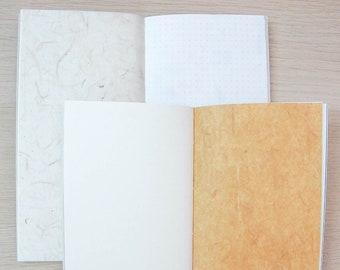 Journal Insert- Mixed Special Papers, Regular, Passport, A5, A6 sizes